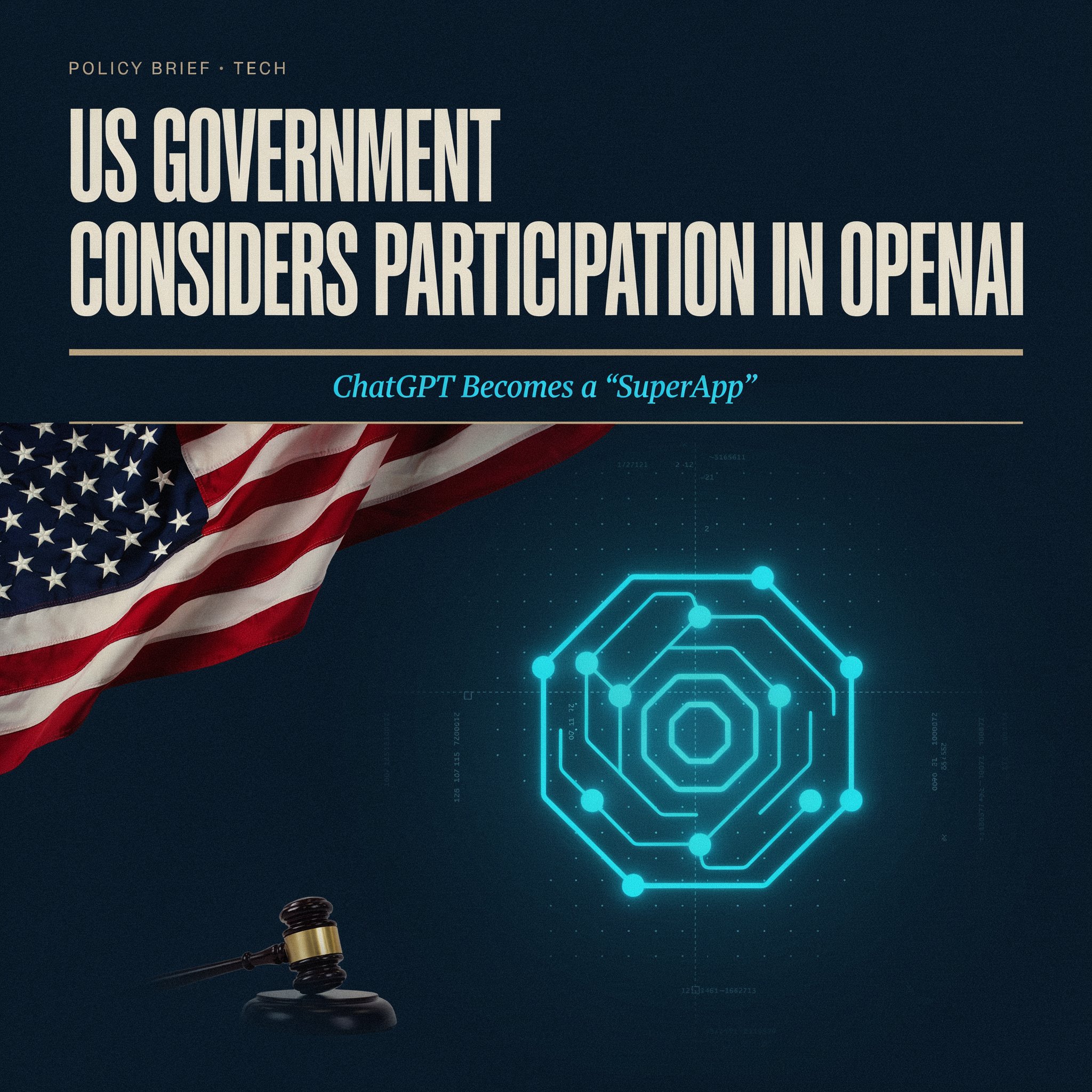 Η κυβέρνηση των ΗΠΑ εξετάζει συμμετοχή στην OpenAI – Το ChatGPT μετατρέπεται σε “SuperApp”